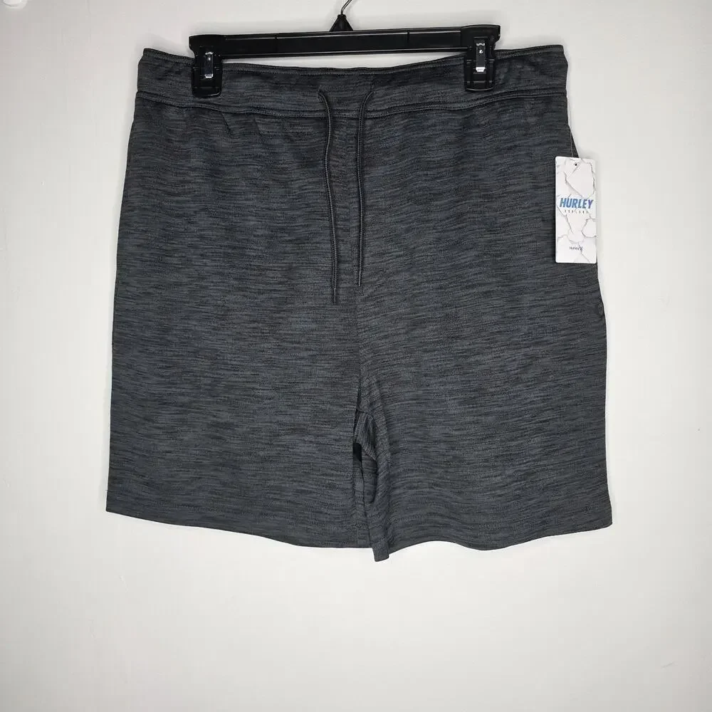 Hurley Explore Daybreak Mens Large Gray Heathered H2O-Dri 18